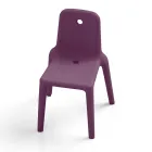 Silla de exterior en polietileno 15 colores Made in Italy 2 piezas - Ronnie viadurini