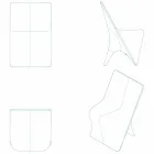 Silla de jardín de diseño moderno Sloo by Vondom, en polietileno viadurini