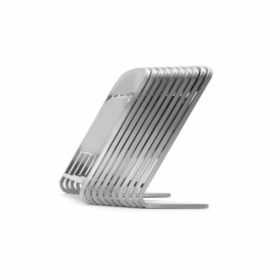 Silla de jardín apilable en acero de diseño moderno Made in Italy - Boston viadurini