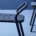 Silla de jardín Estructura de aluminio Made in Italy - Noss by Varaschin viadurini