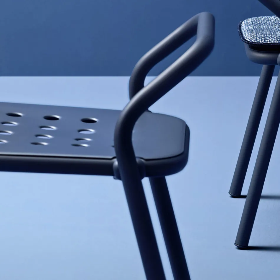 Silla de jardín Estructura de aluminio Made in Italy - Noss by Varaschin viadurini