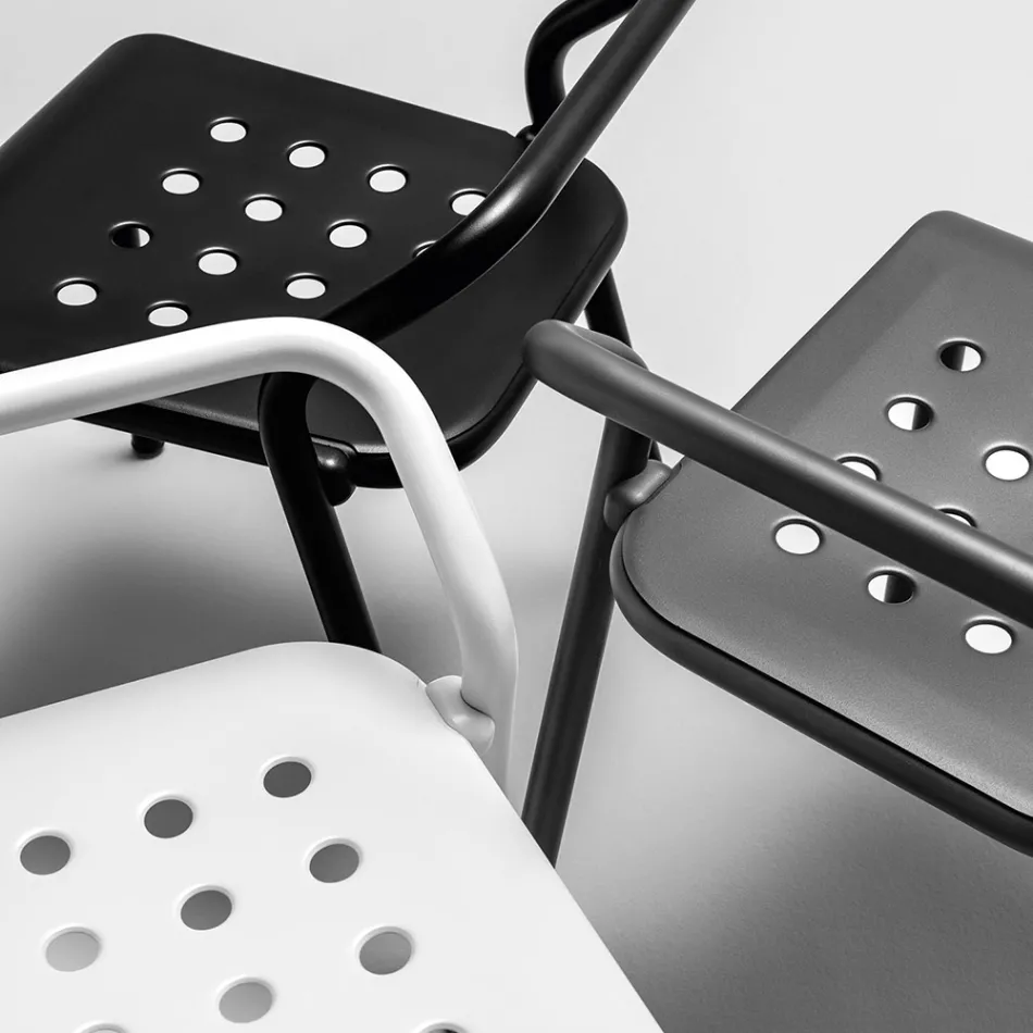 Silla de jardín Estructura de aluminio Made in Italy - Noss by Varaschin viadurini