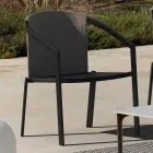 Estructura de silla de jardín en aluminio pintado Made in Italy - Jouve viadurini