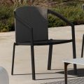 Estructura de silla de jardín en aluminio pintado Made in Italy - Jouve