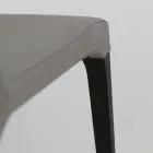 Silla de interior en madera de fresno y polipiel Made in Italy - Floki viadurini