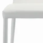 Silla de interior totalmente acolchada y tapizada Made in Italy - Trieste viadurini