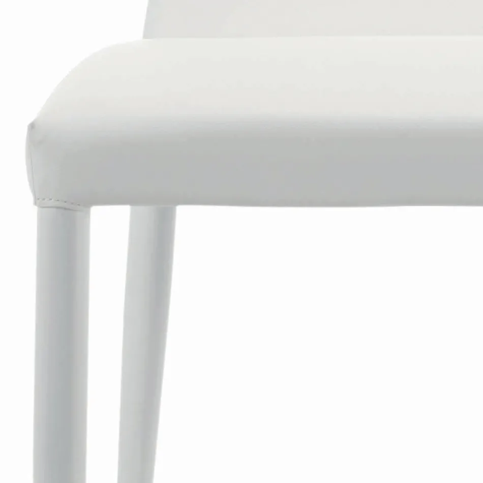 Silla de interior totalmente acolchada y tapizada Made in Italy - Trieste viadurini