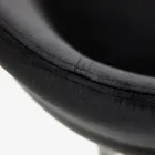 Silla de comedor con asiento y respaldo de terciopelo Made in Italy - Livorno viadurini