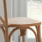 Silla de Comedor en Haya Europea en Diferentes Acabados - Inay viadurini