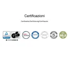 Silla ergonómica giratoria para escritorio de oficina con ruedas y reposabrazos - Gimiglia viadurini