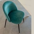 Silla de Salón con Asiento y Patas en Diferentes Acabados - Chandra