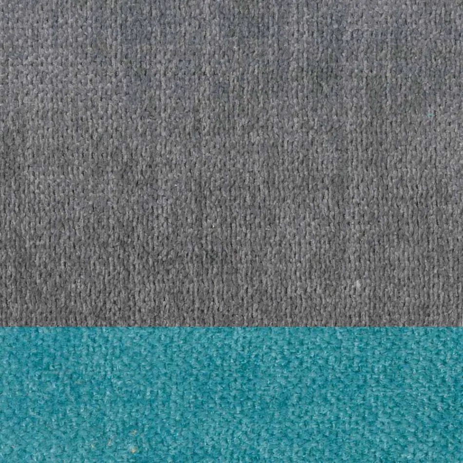 Silla de salón elegante de diseño moderno en tela con borde - Scarat viadurini