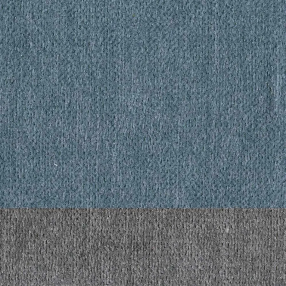 Silla de salón elegante de diseño moderno en tela con borde - Scarat viadurini