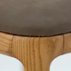 Silla de salón en madera de fresno teñida Made in Italy - Lyanne viadurini