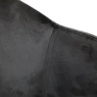 Silla de Salón de Acero y Terciopelo Made in Italy - Foggia viadurini