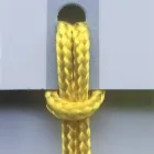 Silla de Lujo con Reposabrazos en Haya Blanqueada y Cuerda Made in Italy - Nora viadurini