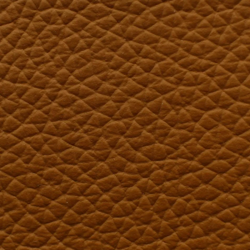 Silla de cuero de lujo con patas de metal Made in Italy, 2 piezas - Molde viadurini