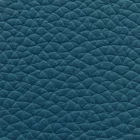 Silla de cuero de lujo con patas de metal Made in Italy, 2 piezas - Molde viadurini