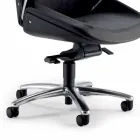 silla ejecutiva en piel de vaca Ada Angelo Pinaffo y Gorgi viadurini