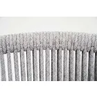 Silla de exterior con reposabrazos apilable tapizado H 78cm - Smart by Varaschin viadurini