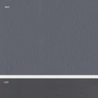 Silla tapizada de acero y asiento de ecopiel con borde blanco - Nirvana viadurini