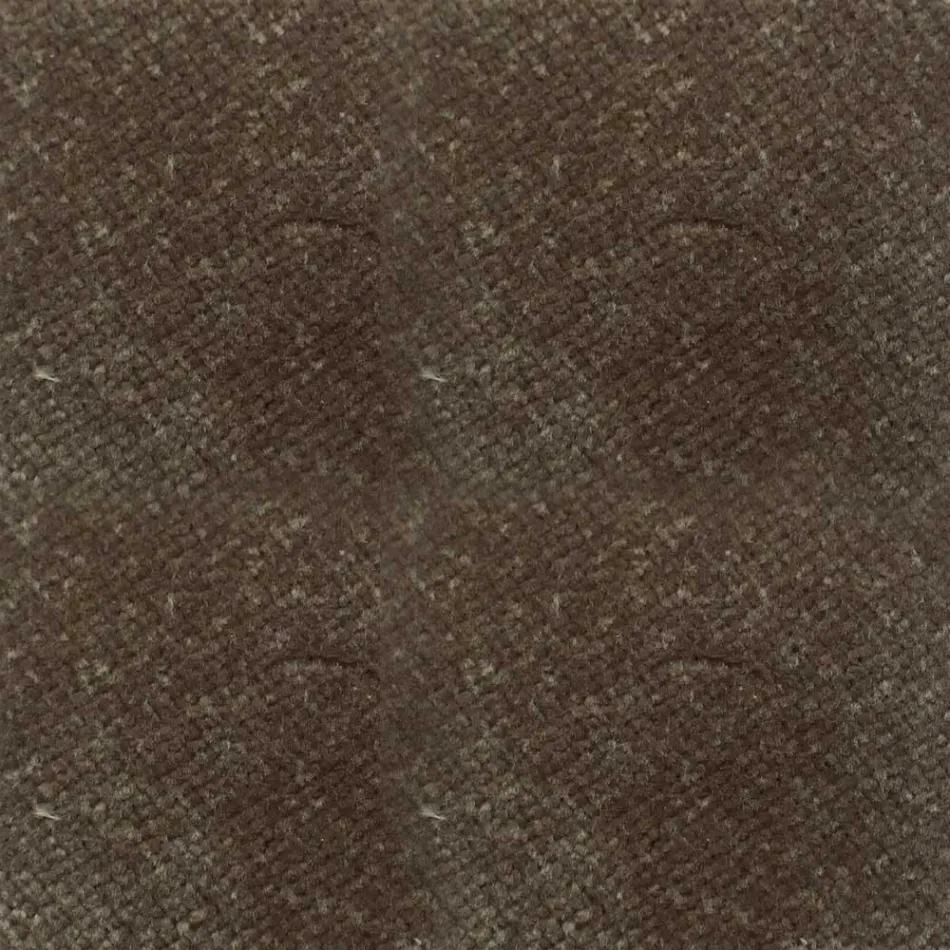 Silla apilable de madera con asiento de terciopelo Made in Italy, 2 piezas - Leipzig viadurini