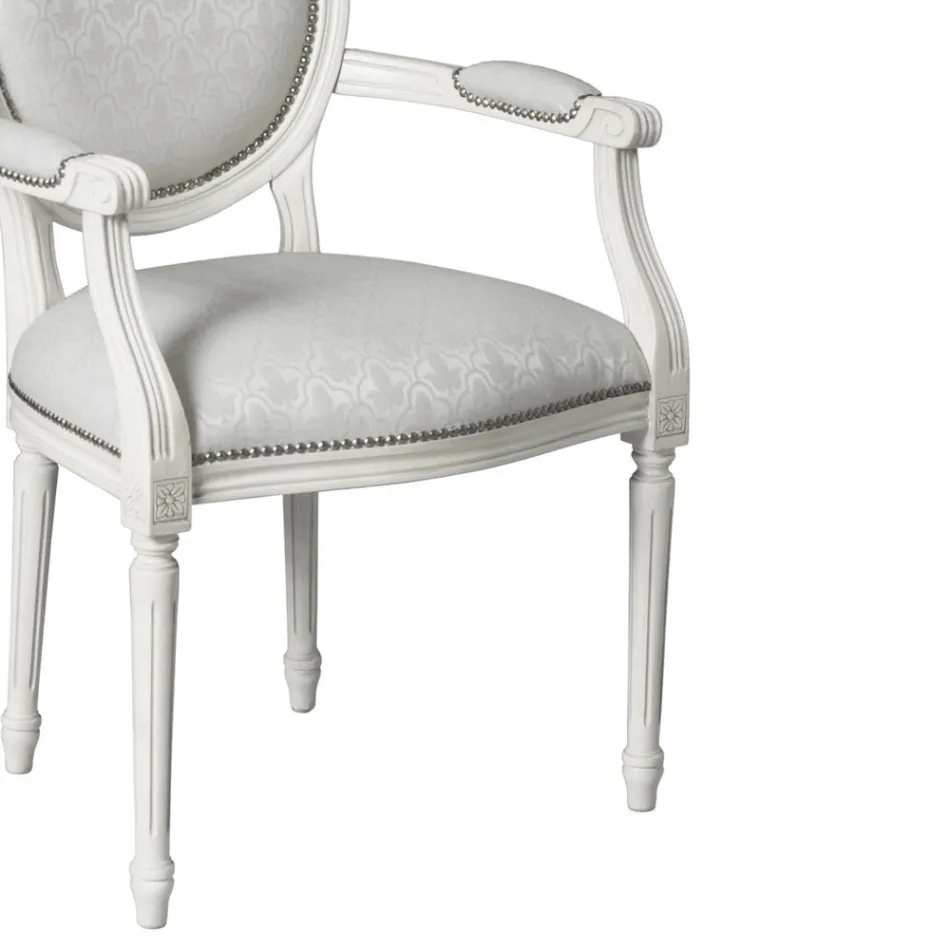 Silla de haya acolchada con gomaespuma Made in Italy - Occhio viadurini