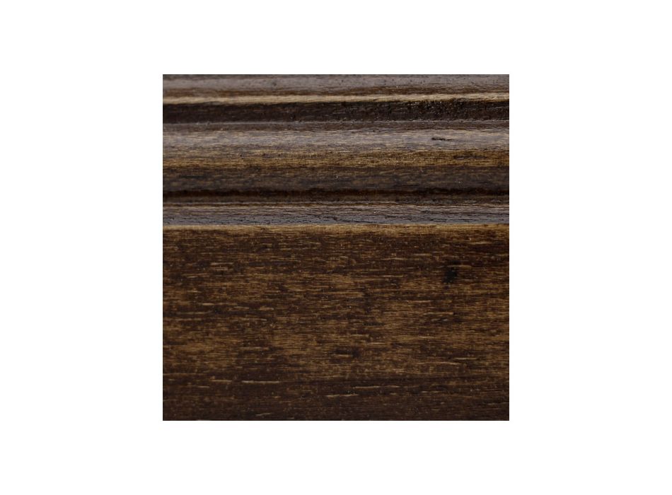 Silla en madera de bassano y tela barroca dorada Made in Italy - Jasper viadurini