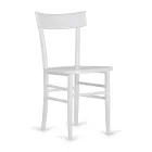 Silla de diseño moderno de 4 piezas en madera de haya - Stella viadurini