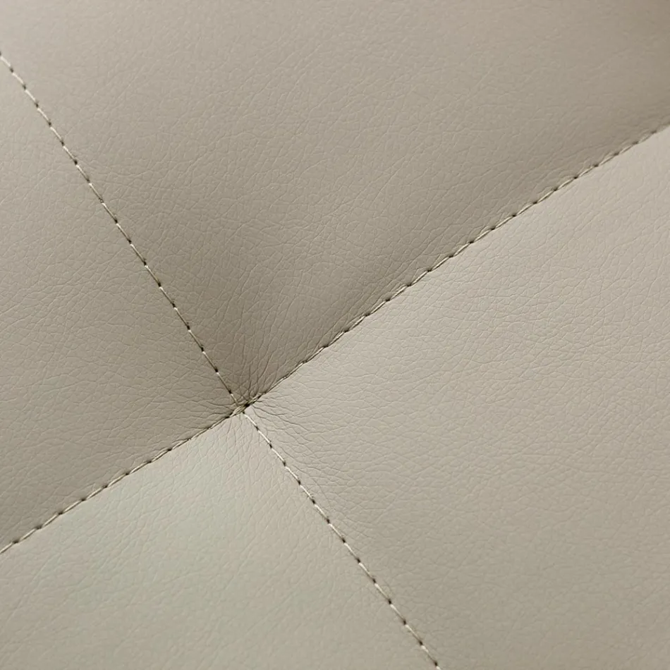 Silla de madera maciza revestida de ecopiel Viola viadurini