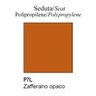 Silla Made in Italy de polipropileno reciclado, 2 piezas - Connubia Academy viadurini