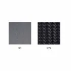 Silla de cuero sintético semidireccional y operativa Mina fabricada en Italia. viadurini