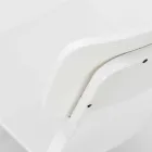 Silla de diseño moderno en madera y metal, elmas, 4 piezas viadurini