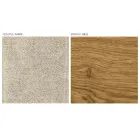 Silla de salón moderna en diferentes tejidos con carcasa de madera - Wolter viadurini