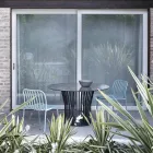 Silla Apilable de Metal para Exterior Made in Italy 2 Piezas - Simply viadurini