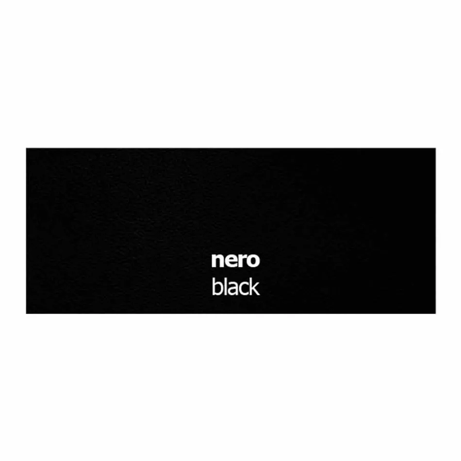 Silla de comedor en Ecopiel y metal Made in Italy, 2 piezas - Selenio viadurini