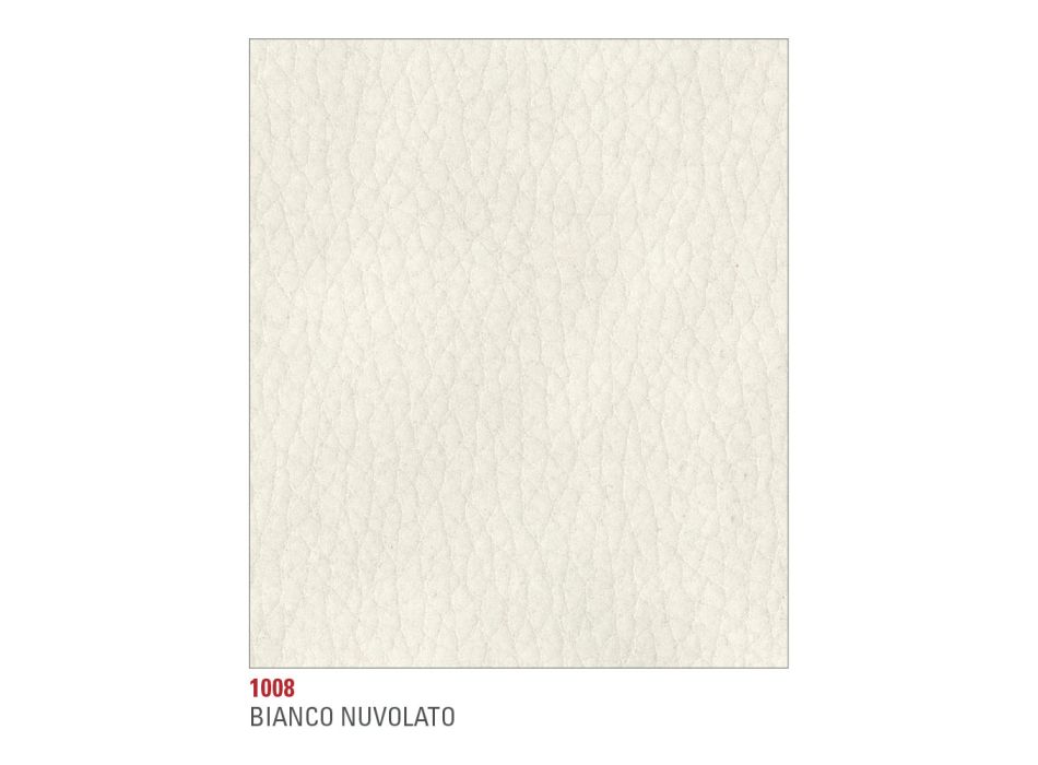 Silla de comedor de piel sintética Made in Italy, 2 piezas - Mawi viadurini