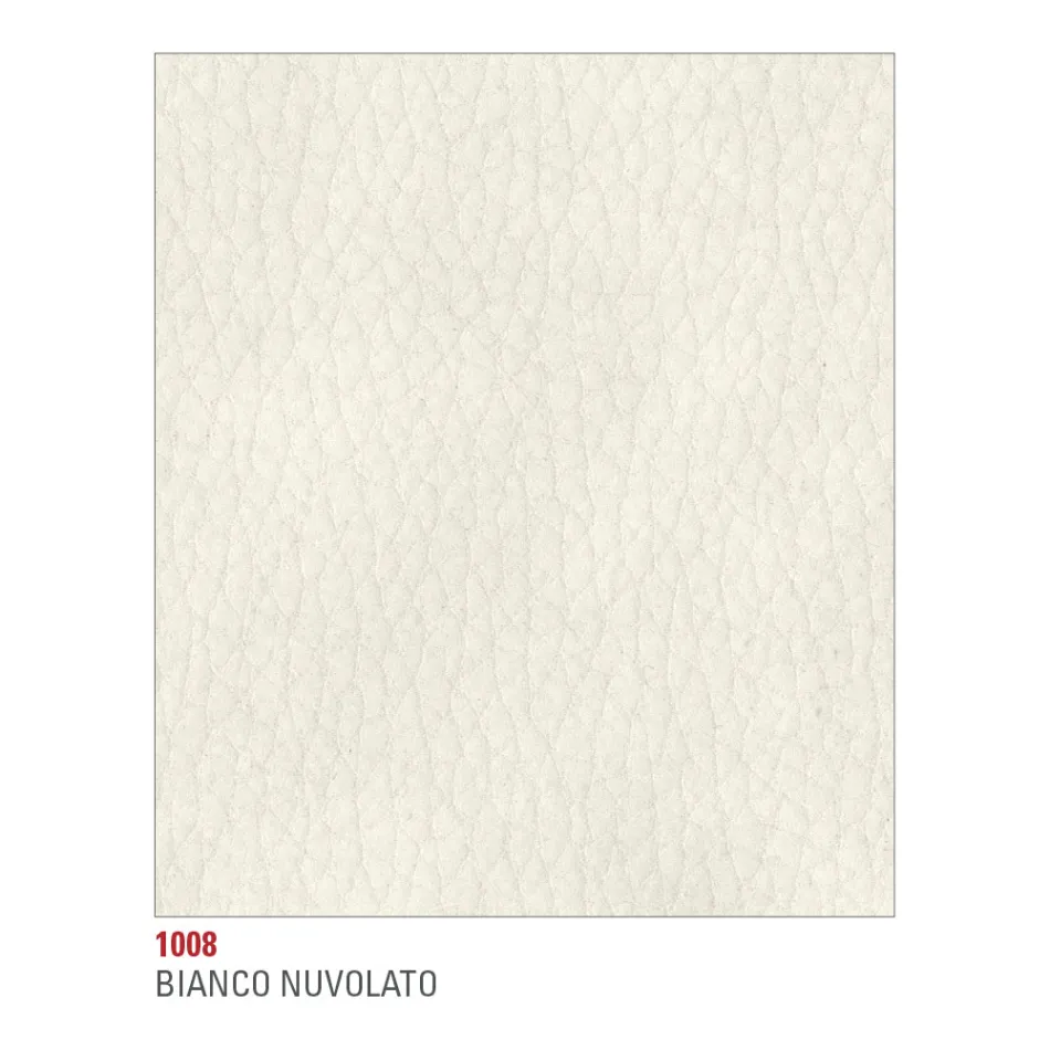 Silla de comedor de piel sintética Made in Italy, 2 piezas - Mawi viadurini