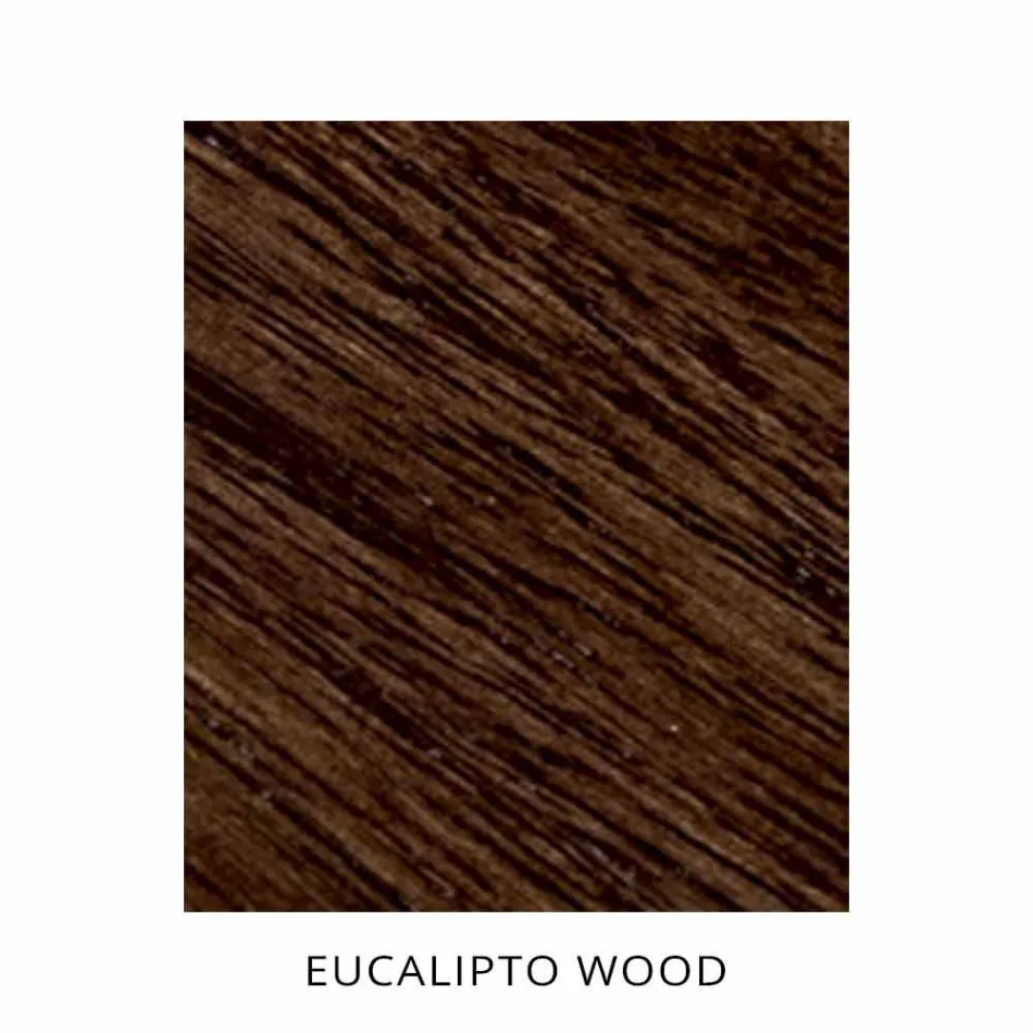 Silla de comedor de tela con base de madera Made in Italy - Coco viadurini