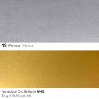 Silla de comedor de tela con patas doradas Made in Italy - Marchesi viadurini
