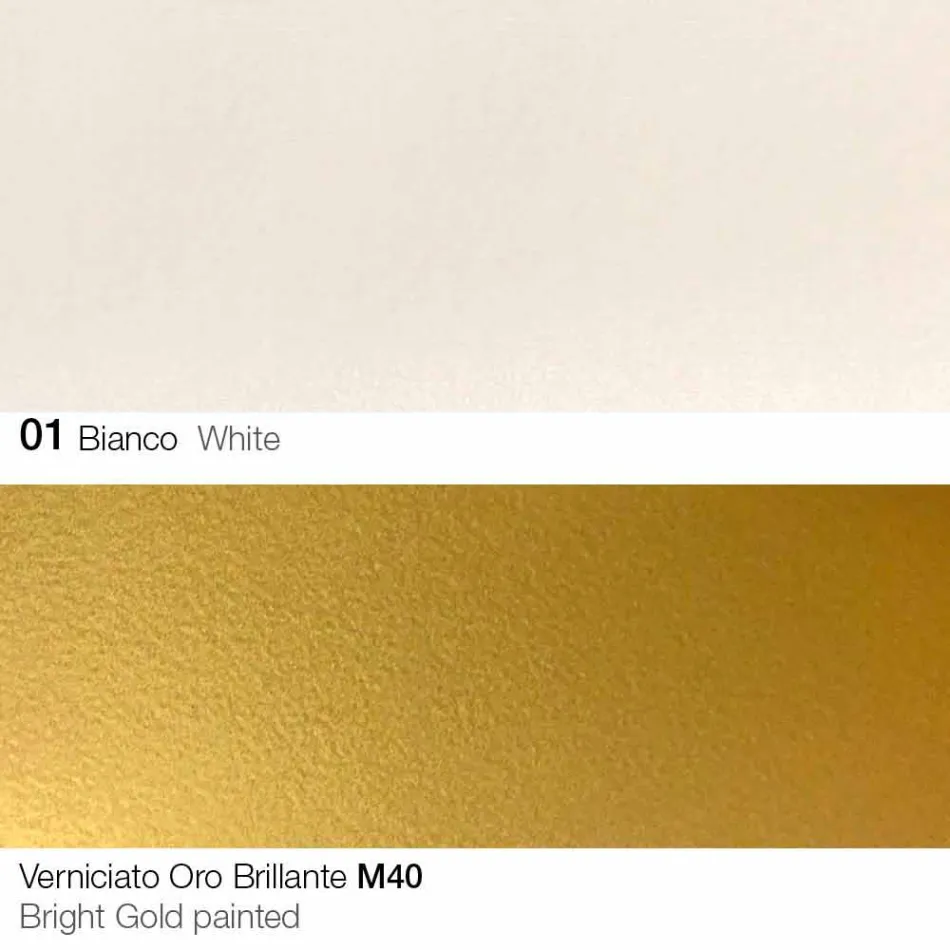 Silla de comedor de tela con patas doradas Made in Italy - Marchesi viadurini