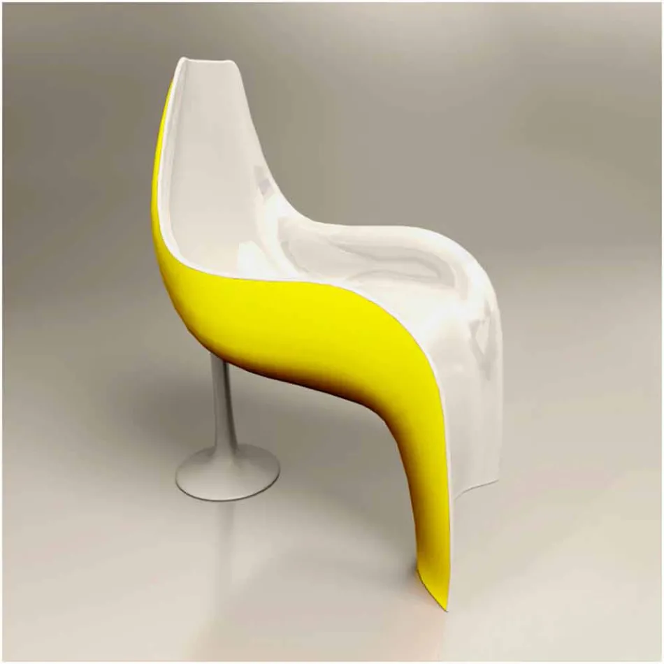 Silla de diseño en Adamantx® Helled Made in Italy viadurini