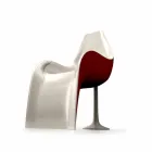 Silla de diseño en Adamantx® Helled Made in Italy viadurini