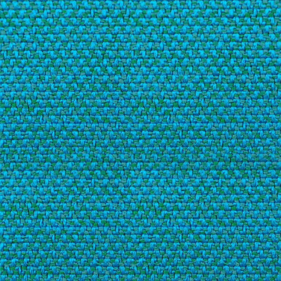 Silla de tela fina con base de metal Made in Italy, 2 piezas - Molde viadurini