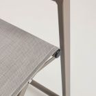 Silla Director de Jardín de Diseño Moderno en Aluminio para Exterior - Cameo viadurini