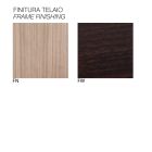 Silla de salón en policarbonato y madera Made in Italy 2 piezas - Marrón viadurini