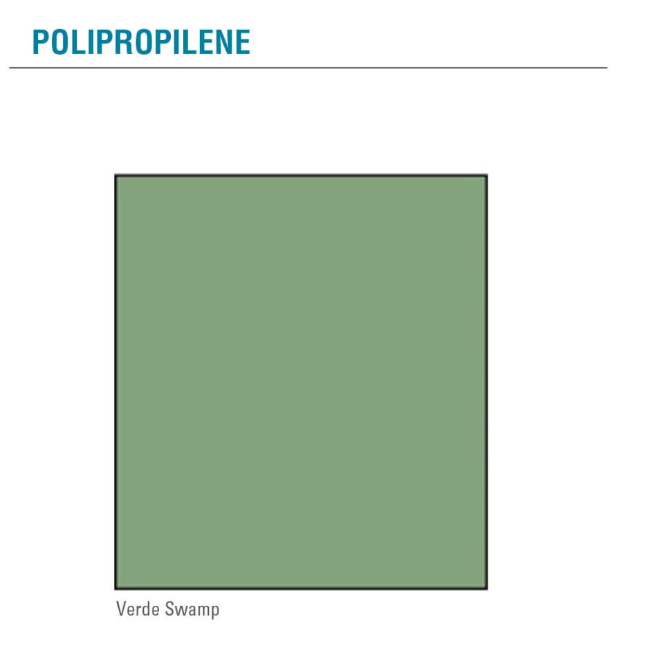 Silla de Salón en Polipropileno Coloreado Made in Italy, 4 Piezas - Marbella viadurini