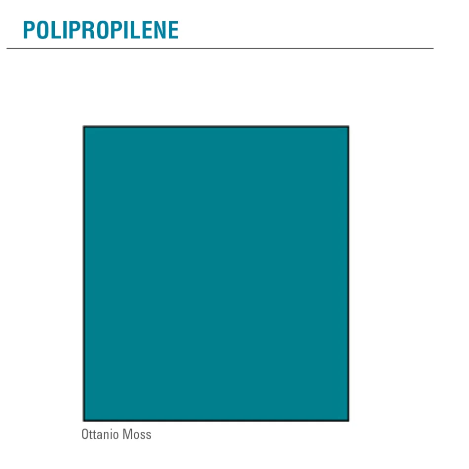 Silla de Salón en Polipropileno Coloreado Made in Italy, 4 Piezas - Marbella viadurini