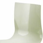 Silla de oficina con reposabrazos de acero y diseño de asiento reciclado de colores - Verenza viadurini