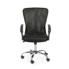 Silla de oficina con reposabrazos en acero y poliéster coloreado - Barberina viadurini